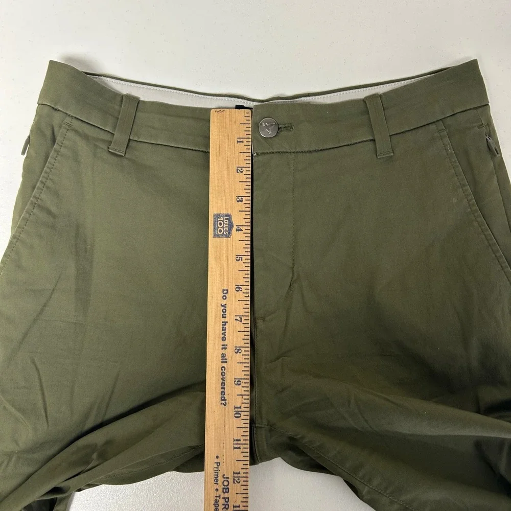 Birddogs Khaki Pants Mens 30x32 Olive Green Stretch Chino